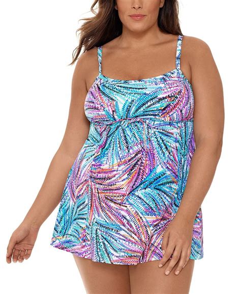 plus size swimwear macys